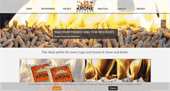 Desktop Screenshot of kronepellet.com